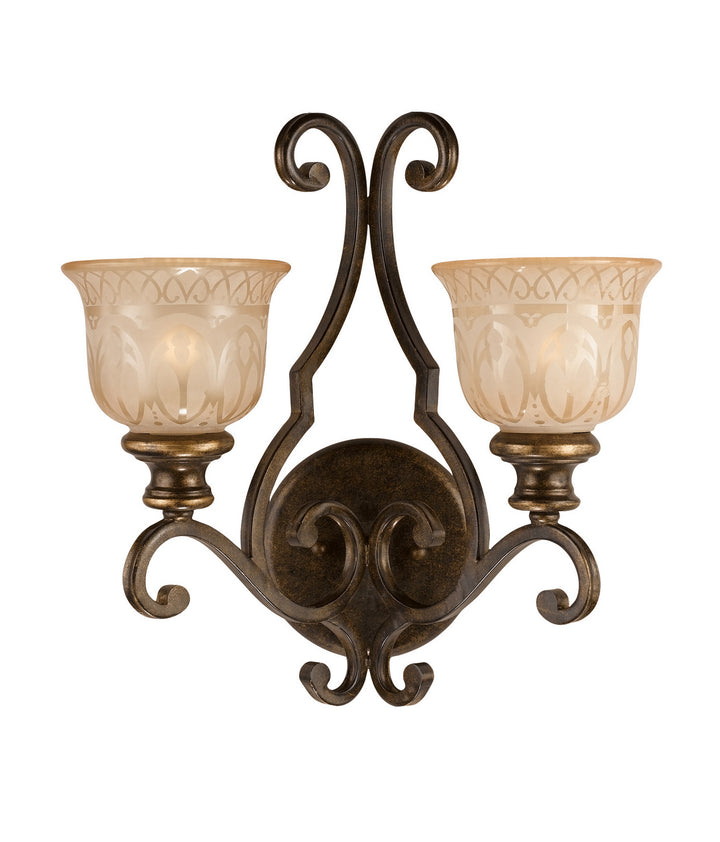Norwalk Two Light Wall Sconce in Bronze Umber - available from The Lighting Shoppe, trusted by Canadian homeowners