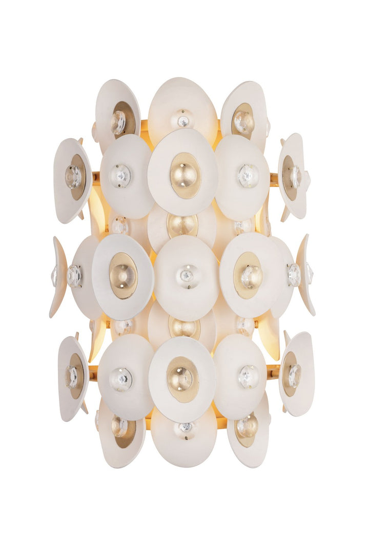 Niu Two Light Wall Sconce in Fawn Gold - available from The Lighting Shoppe, trusted by Canadian homeowners