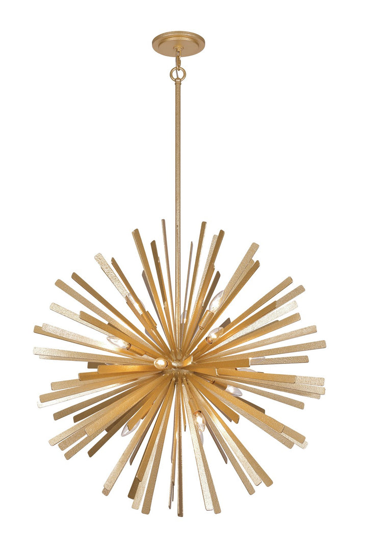 Confluence 16 Light Pendant in Piastra Gold - available from The Lighting Shoppe, trusted by Canadian homeowners