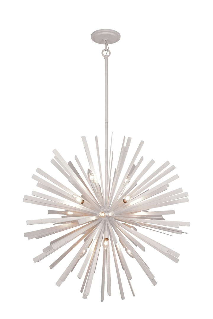 Confluence 16 Light Pendant in Piastra White - available from The Lighting Shoppe, trusted by Canadian homeowners