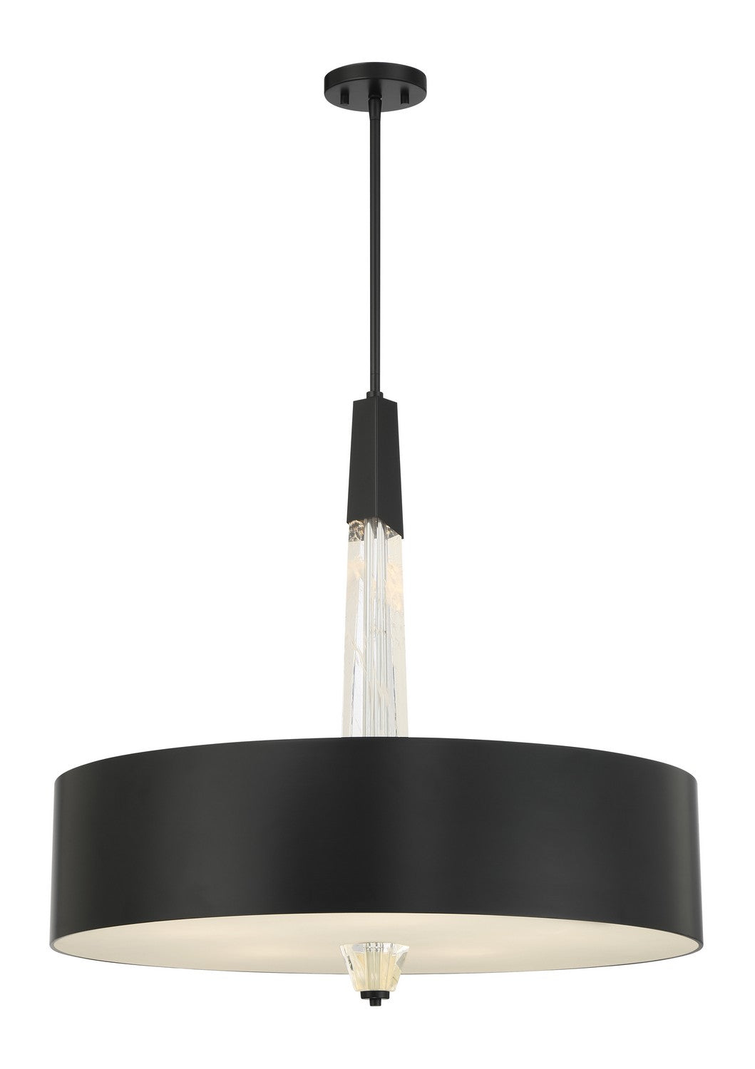 George Kovacs - P1285-66A-L - LED Pendant - Drifting Droplets - Coal