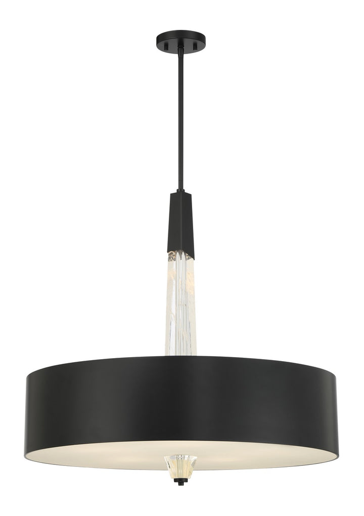 George Kovacs - P1285-66A-L - LED Pendant - Drifting Droplets - Coal