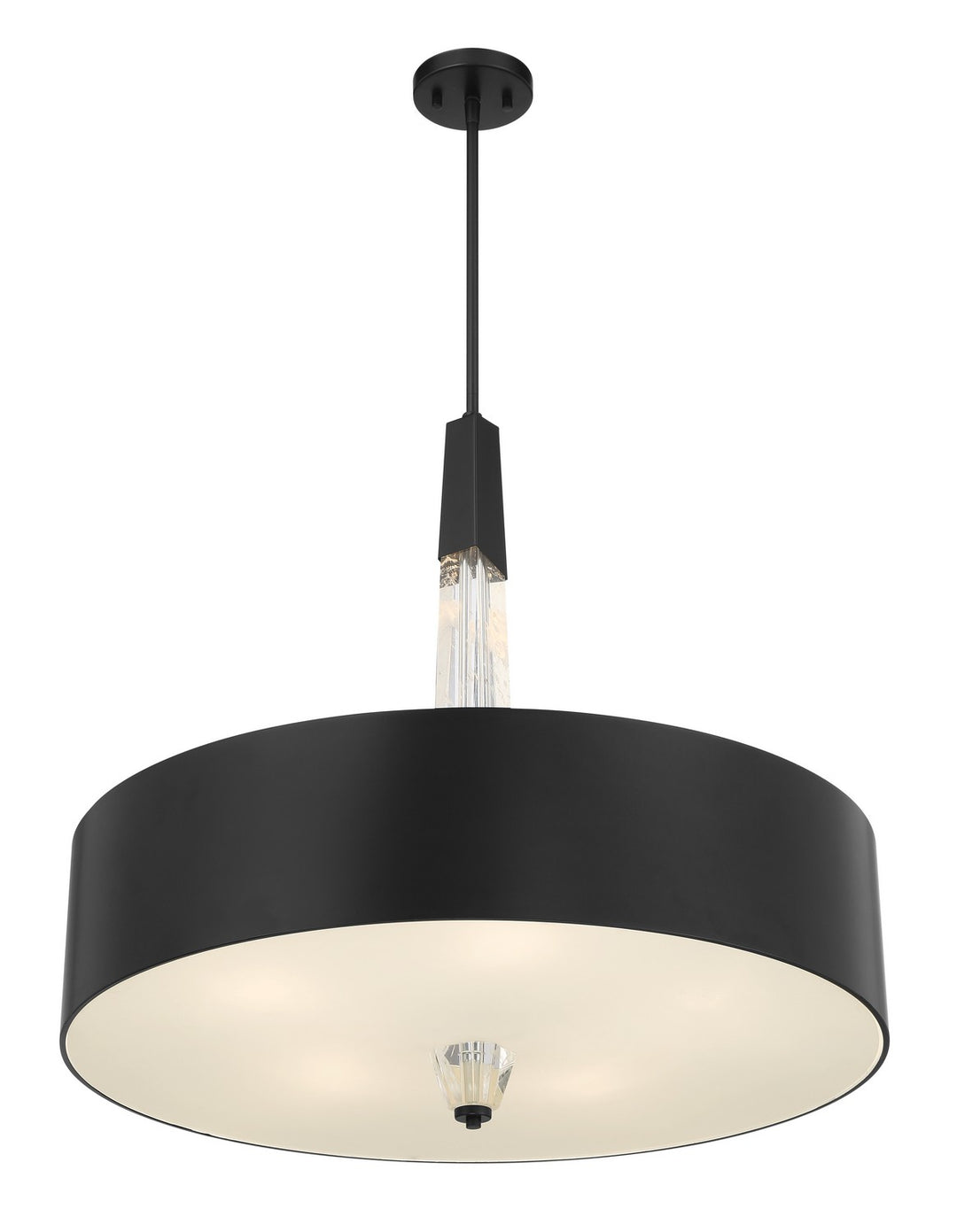 George Kovacs - P1285-66A-L - LED Pendant - Drifting Droplets - Coal