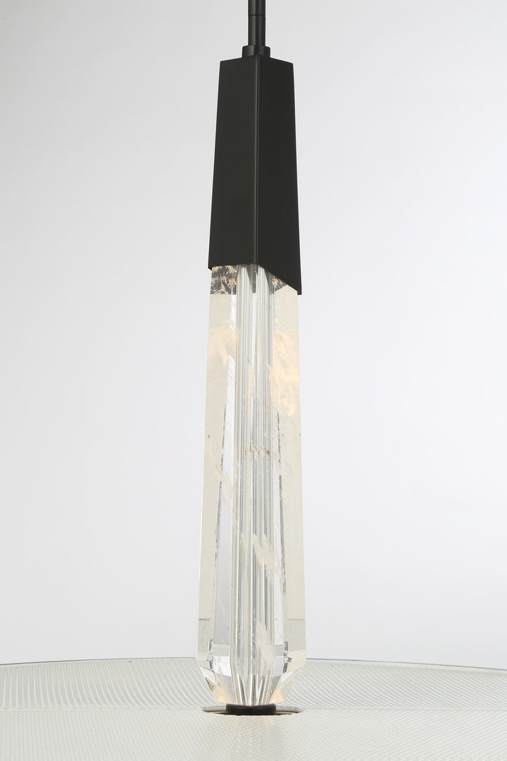 George Kovacs - P1285-66A-L - LED Pendant - Drifting Droplets - Coal