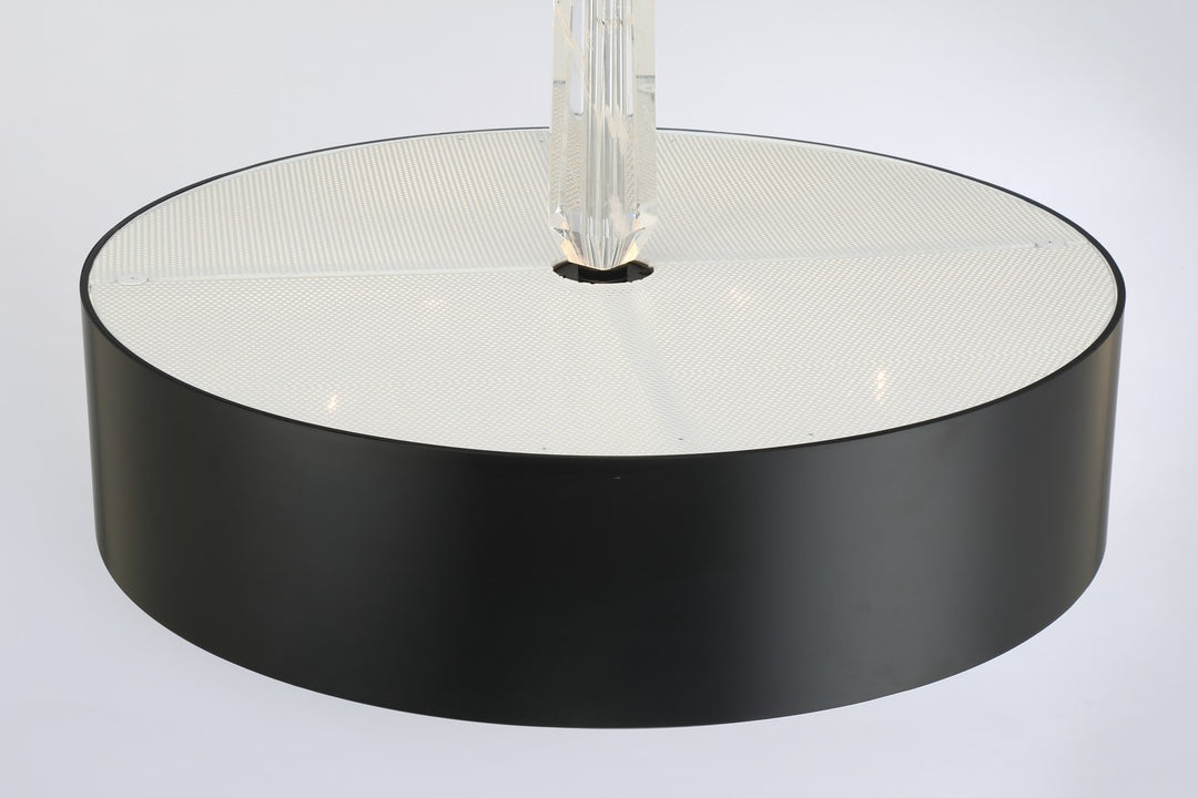 George Kovacs - P1285-66A-L - LED Pendant - Drifting Droplets - Coal
