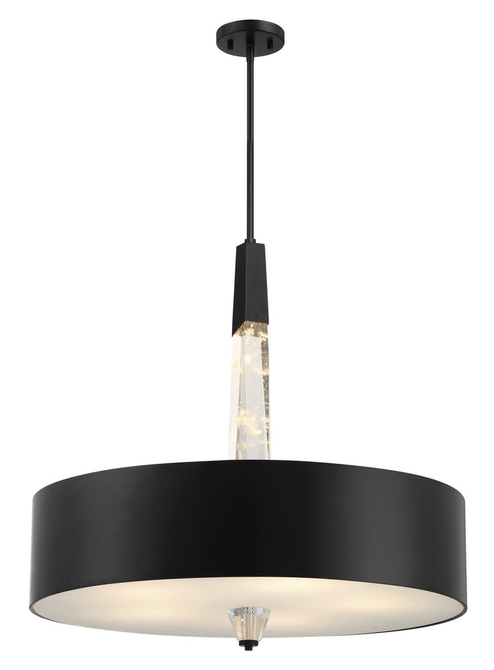 Drifting Droplets LED Pendant in Coal Black - available from The Lighting Shoppe, trusted by Canadian homeowners