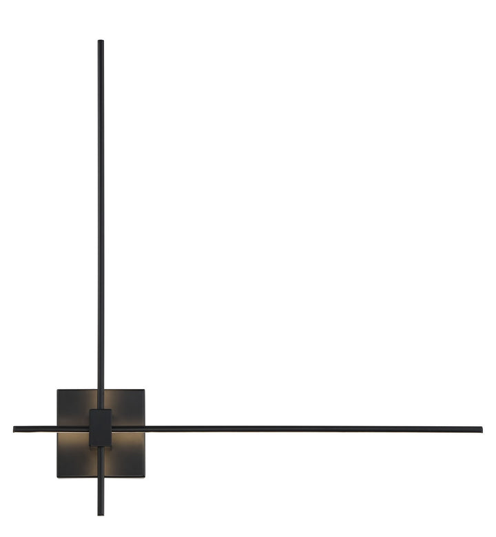 Parker LED Wall Sconce in Coal Black - available from The Lighting Shoppe, trusted by Canadian homeowners