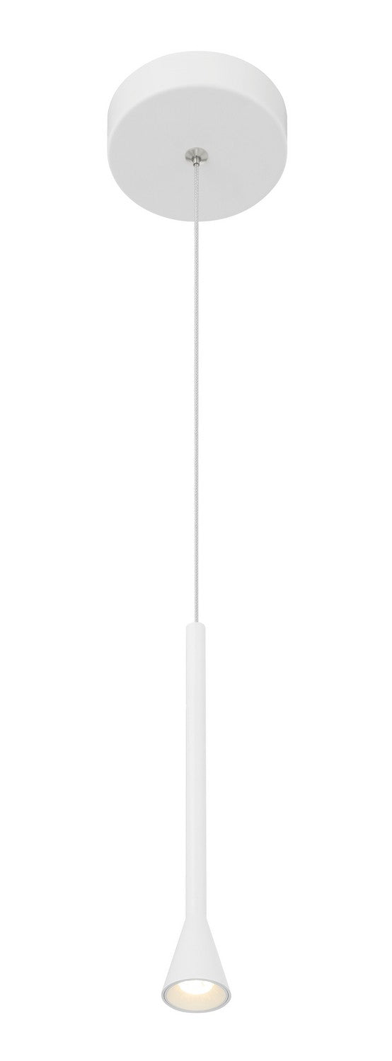 George Kovacs - P1456-44B-L - LED Mini Pendant - Piccolo - Matte White