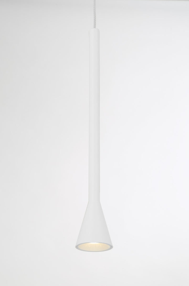 George Kovacs - P1456-44B-L - LED Mini Pendant - Piccolo - Matte White