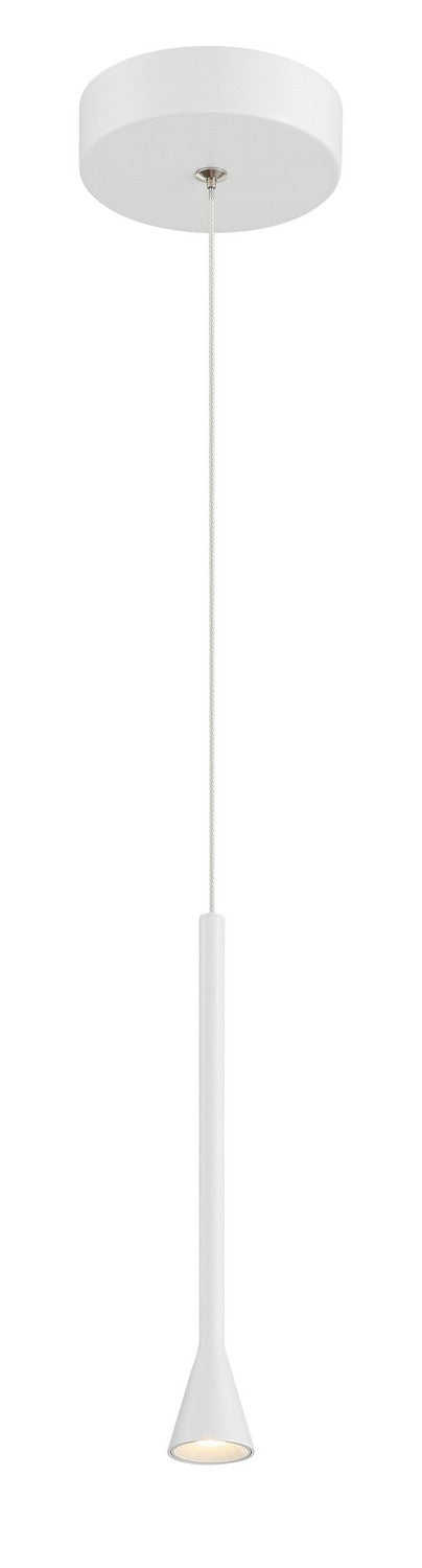 Piccolo LED Mini Pendant in Matte White - available from The Lighting Shoppe, trusted by Canadian homeowners