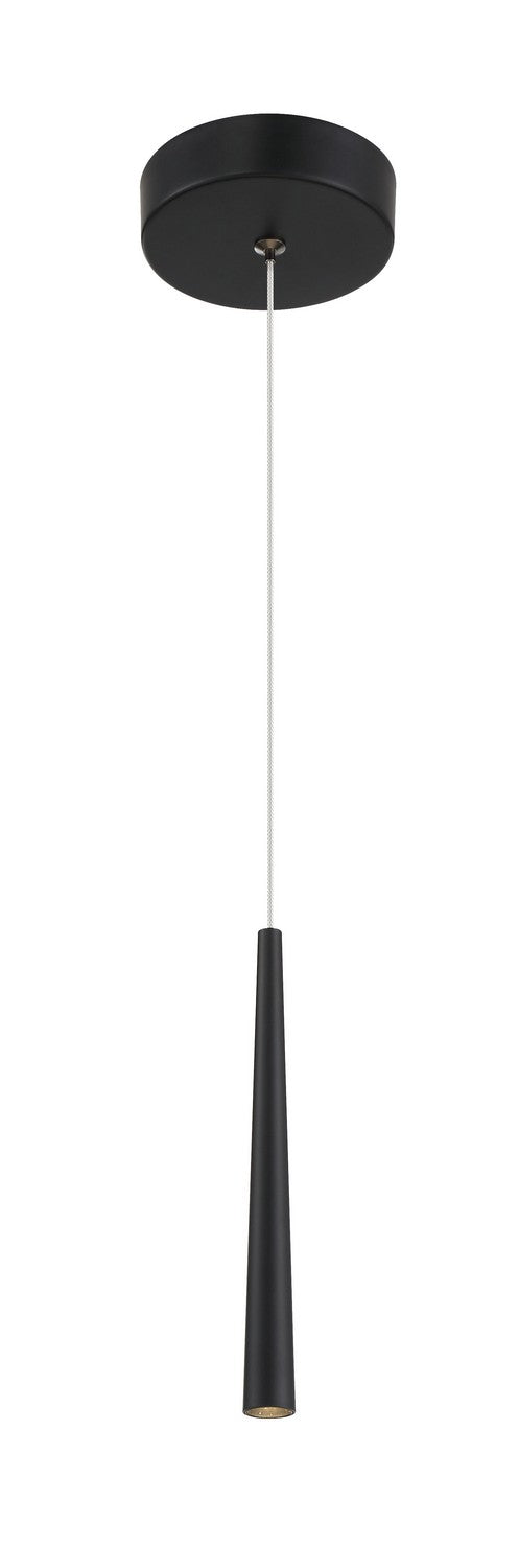 Stretch LED Mini Pendant in Coal Black - available from The Lighting Shoppe, trusted by Canadian homeowners