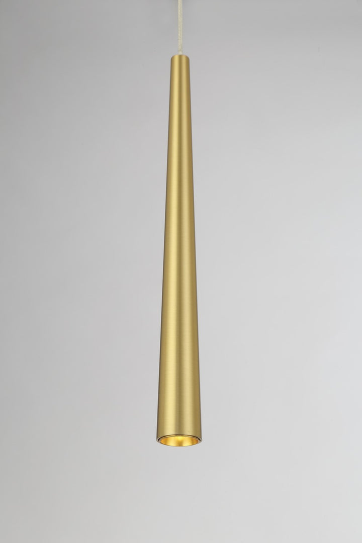 George Kovacs - P1458-695-L - LED Mini Pendant - Stretch - Soft Rass