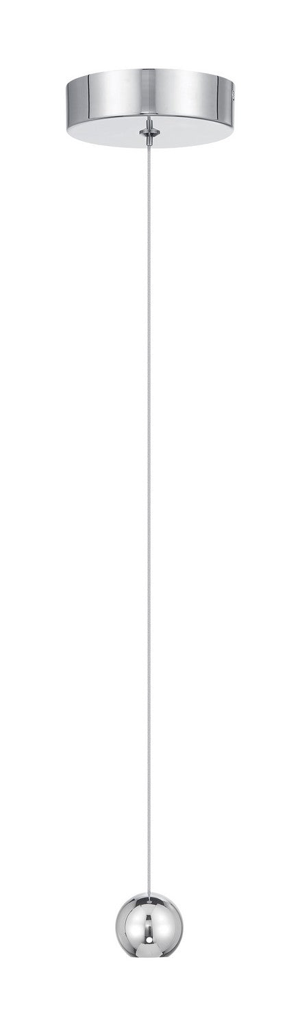 George Kovacs - P1460-077-L - LED Mini Pendant - Itty - Chrome