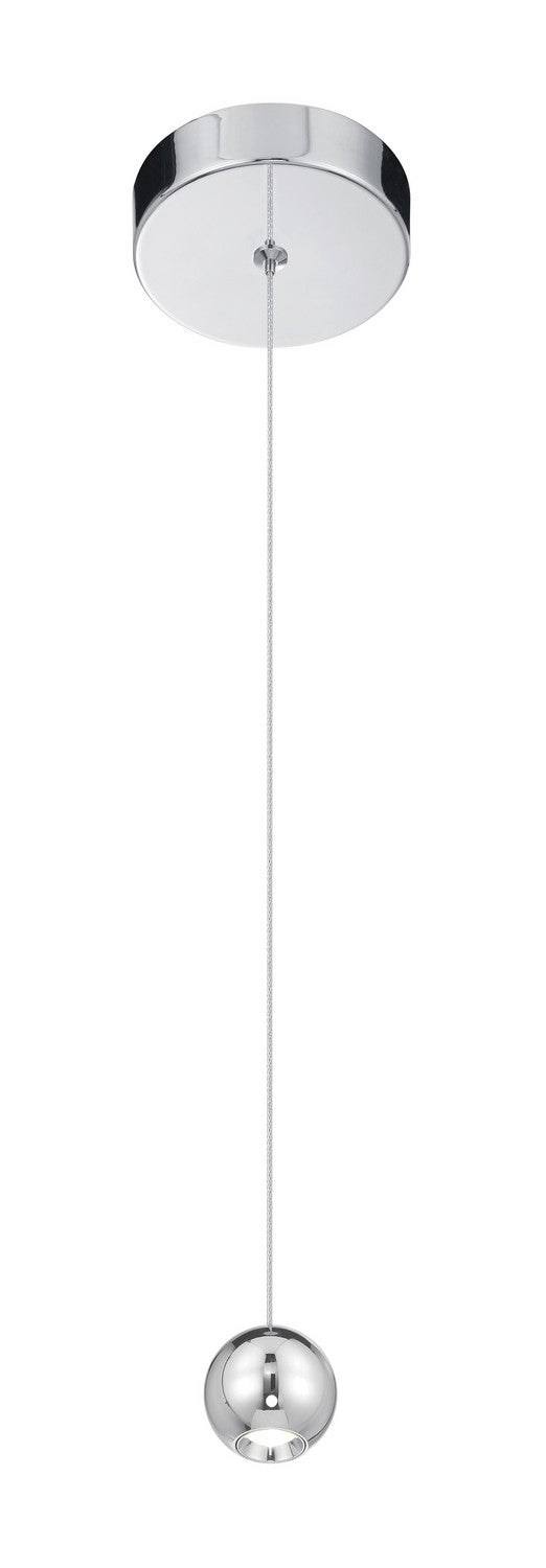 George Kovacs - P1460-077-L - LED Mini Pendant - Itty - Chrome
