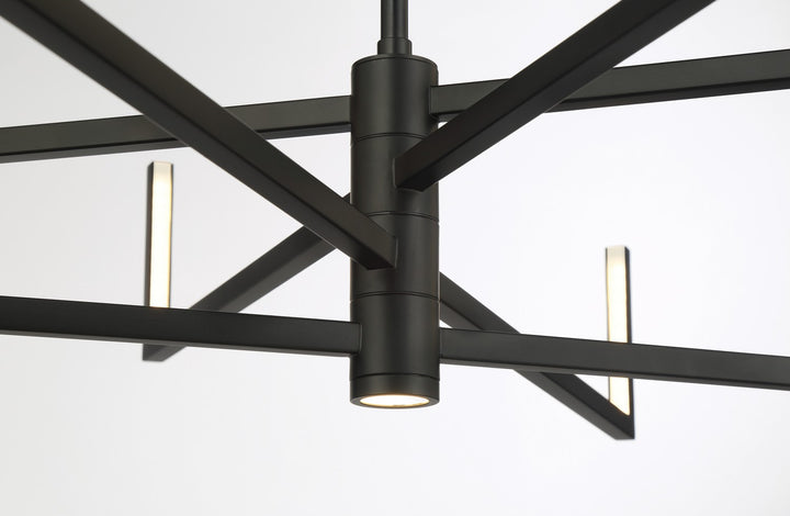 George Kovacs - P1478-66A-L - LED Chandelier - Articular - Coal