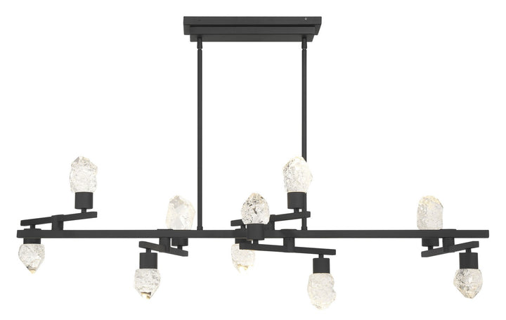 Kosmyc LED Island Pendant in Sand Coal Black - available from The Lighting Shoppe, trusted by Canadian homeowners