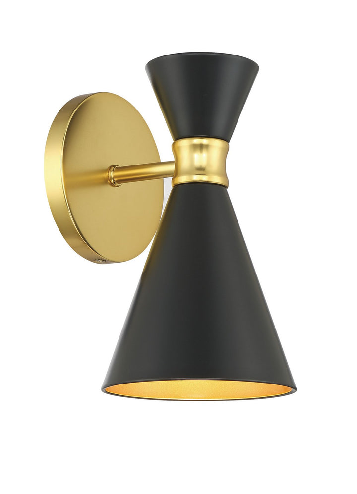 Conic One Light Wall Sconce in Honey Gold - available from The Lighting Shoppe, trusted by Canadian homeowners