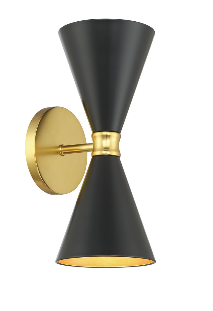 Conic Two Light Wall Sconce in Honey Gold - available from The Lighting Shoppe, trusted by Canadian homeowners