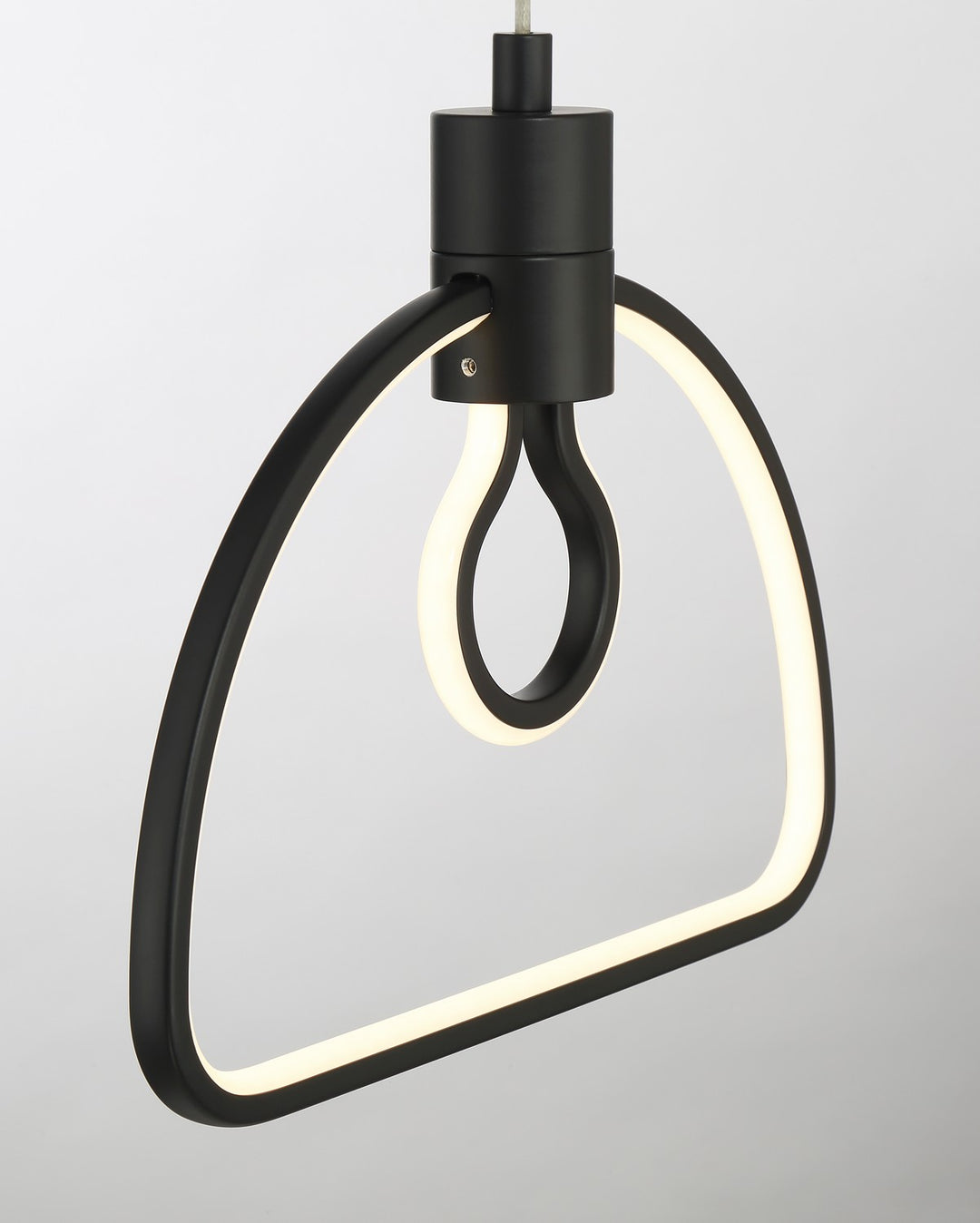 George Kovacs - P1903-66A-L - LED Pendant - Edison'S Outline - Coal