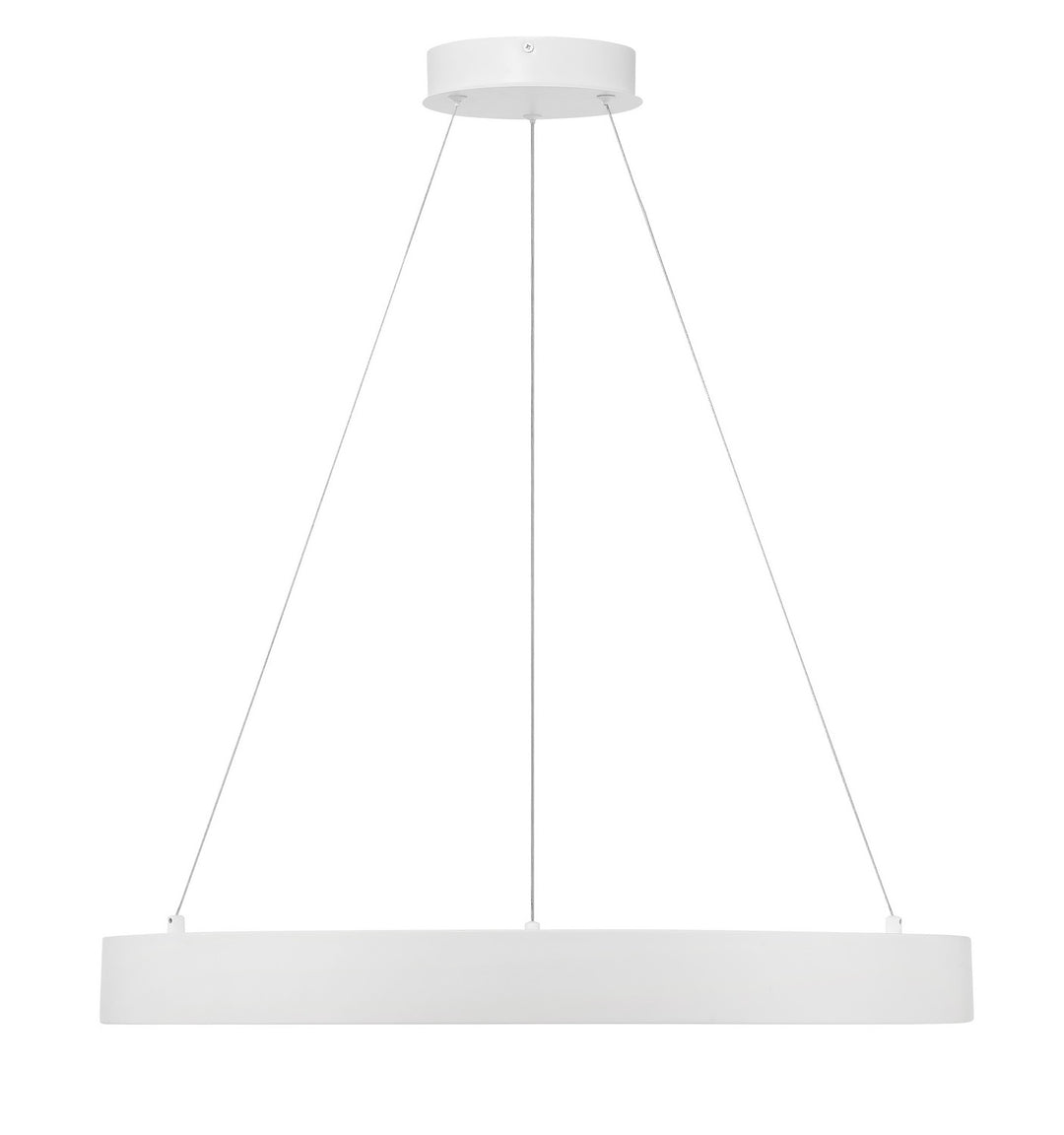 George Kovacs - P5555-44B-L - LED Pendant - Conc - Matte White