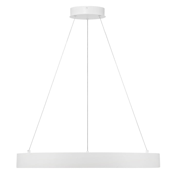 George Kovacs - P5555-44B-L - LED Pendant - Conc - Matte White