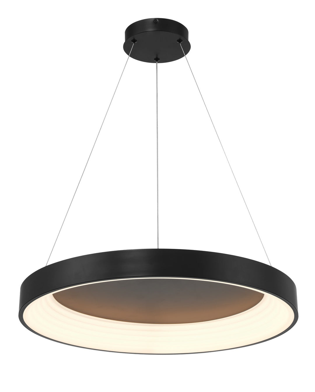 George Kovacs - P5555-66A-L - LED Pendant - Conc - Coal