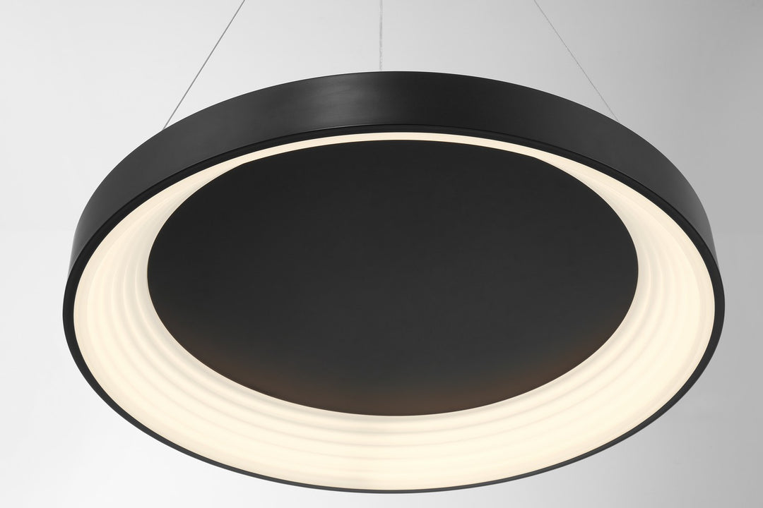 George Kovacs - P5555-66A-L - LED Pendant - Conc - Coal