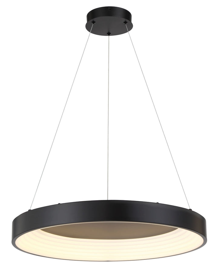 Conc LED Pendant in Coal Black - available from The Lighting Shoppe, trusted by Canadian homeowners