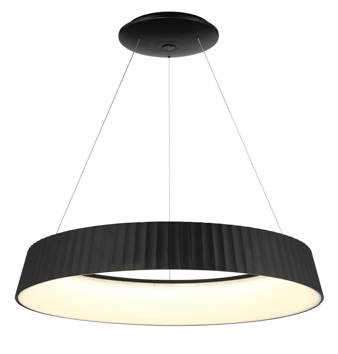 Star Gate LED Pendant in Coal Black - available from The Lighting Shoppe, trusted by Canadian homeowners