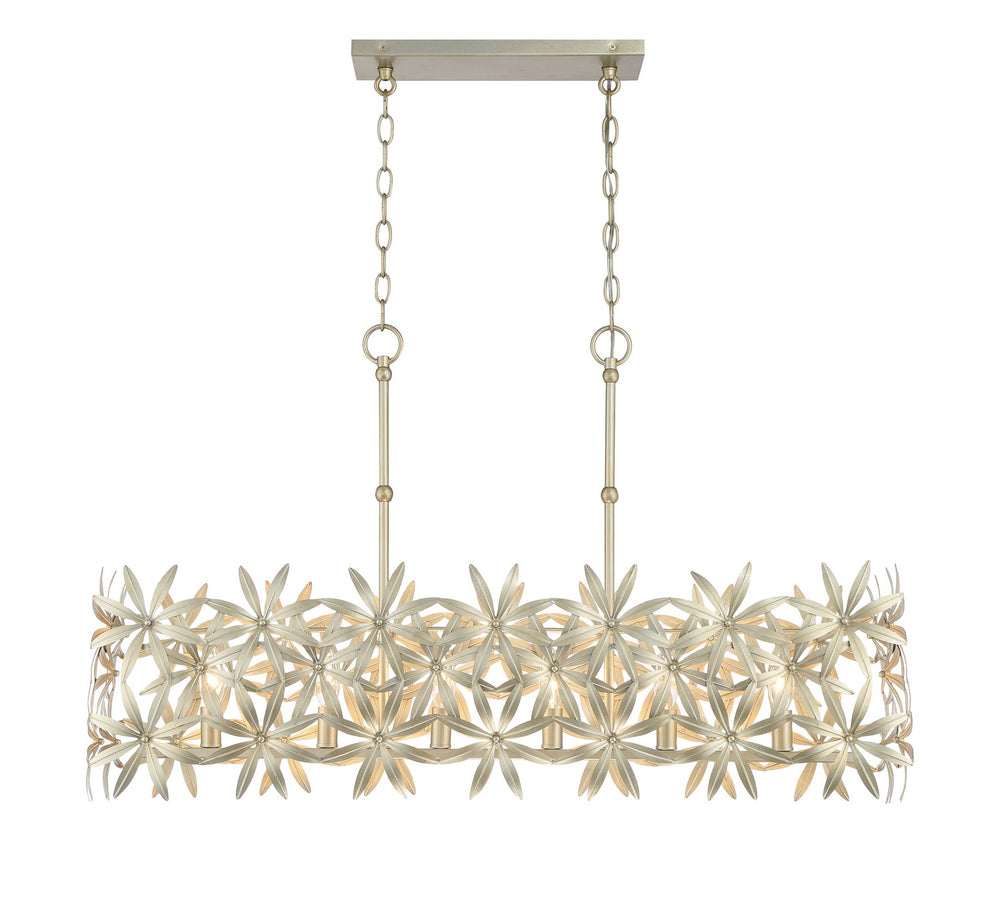 Minka-Lavery - 2147-735 - Six Light Island Pendant - Flower Child - Ambry Gold