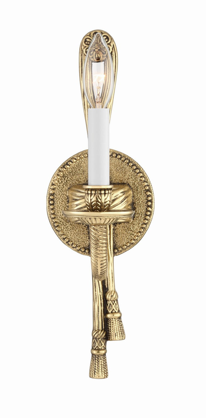 Crystorama - 651-OB - One Light Wall Sconce - Lexsi - Olde Brass