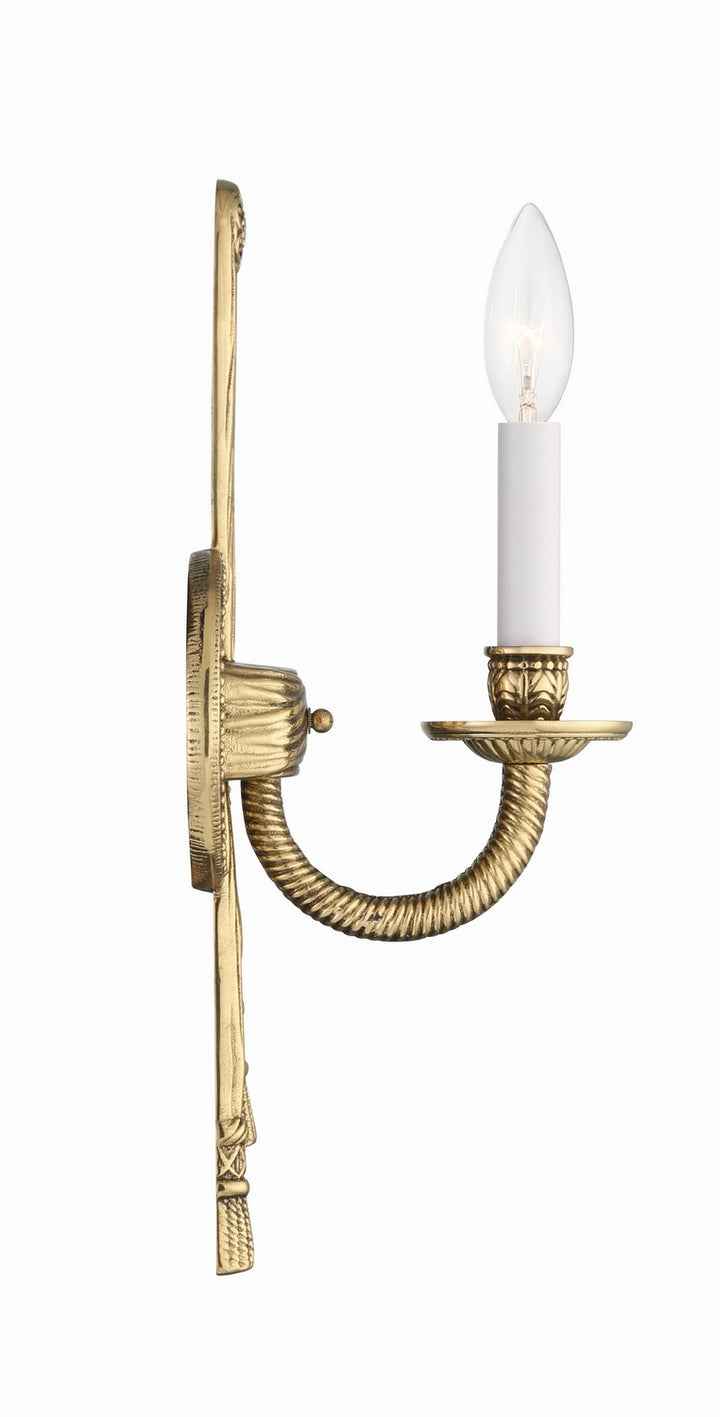 Crystorama - 651-OB - One Light Wall Sconce - Lexsi - Olde Brass