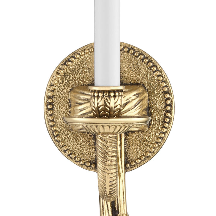 Crystorama - 651-OB - One Light Wall Sconce - Lexsi - Olde Brass