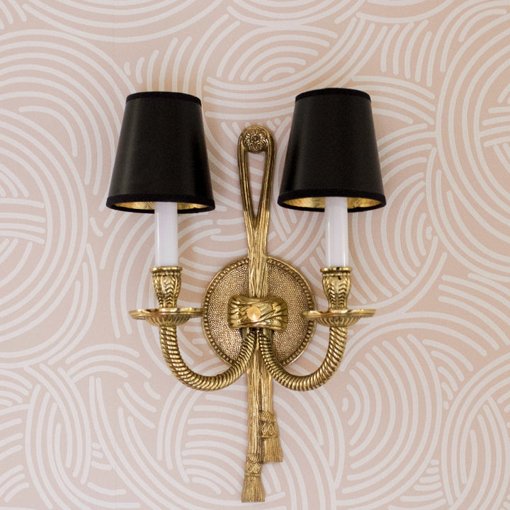 Crystorama - 650-OB - Two Light Wall Sconce - Cast Brass Wall Mount - Olde Brass