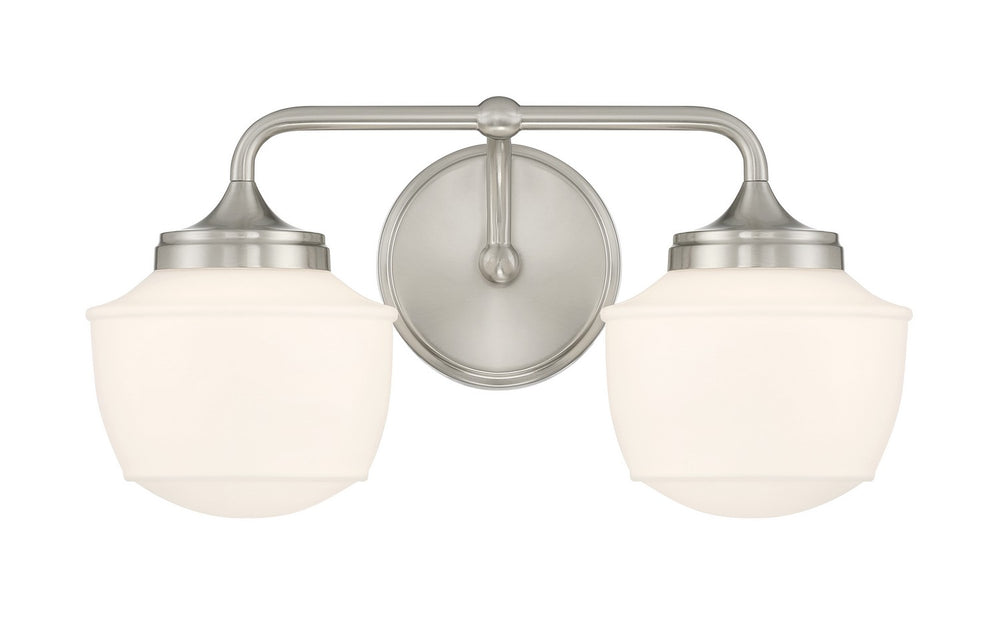 Minka-Lavery - 2572-84 - Two Light Bath Vanity - Cornwell - Brushed Nickel