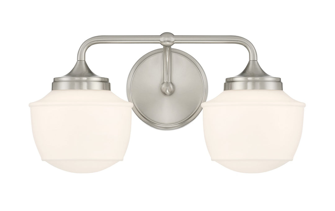 Minka-Lavery - 2572-84 - Two Light Bath Vanity - Cornwell - Brushed Nickel