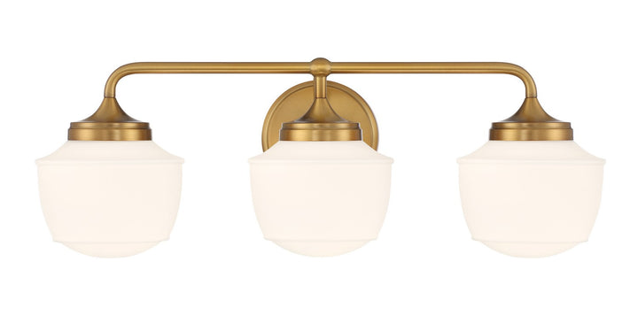 Minka-Lavery - 2573-575 - Three Light Bath Vanity - Cornwell - Aged Brass