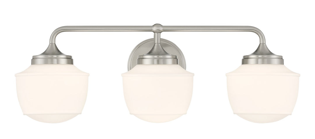 Minka-Lavery - 2573-84 - Three Light Bath Vanity - Cornwell - Brushed Nickel