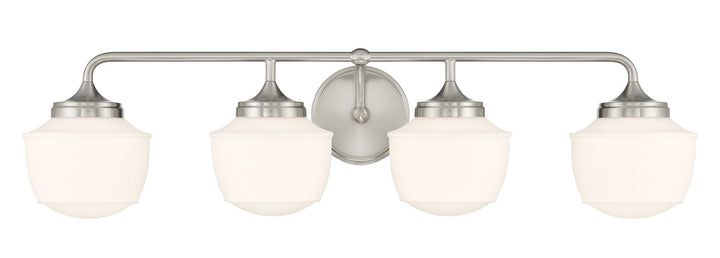 Minka-Lavery - 2574-84 - Four Light Bath Vanity - Cornwell - Brushed Nickel