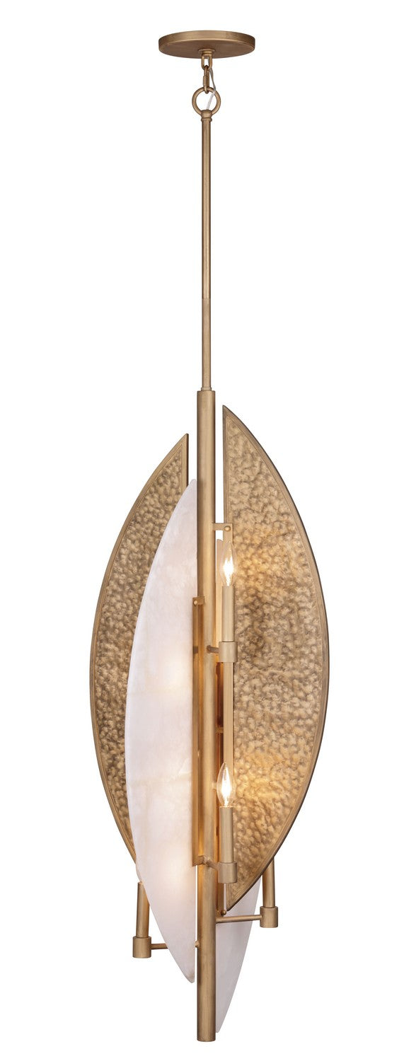 Saint Martin Eight Light Pendant in Ashen Gold - available from The Lighting Shoppe, trusted by Canadian homeowners