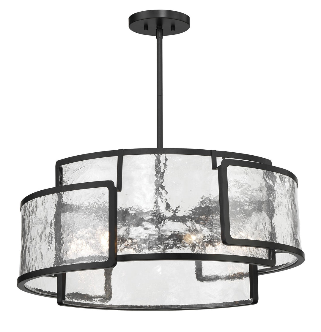 Bella Collina Six Light Pendant in Coal - available from The Lighting Shoppe, trusted by Canadian homeowners