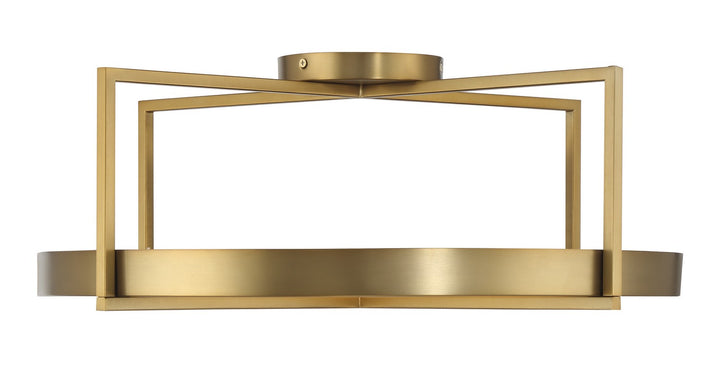 Minka-Lavery - 5617-695-L - LED Semi Flush Mount - Boada - Soft Brass