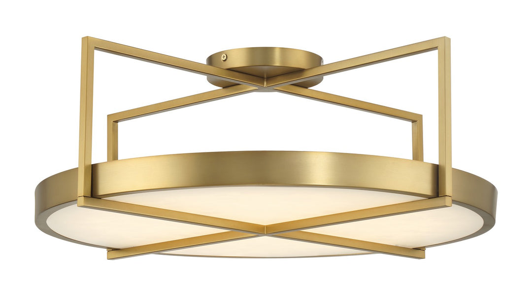 Minka-Lavery - 5617-695-L - LED Semi Flush Mount - Boada - Soft Brass