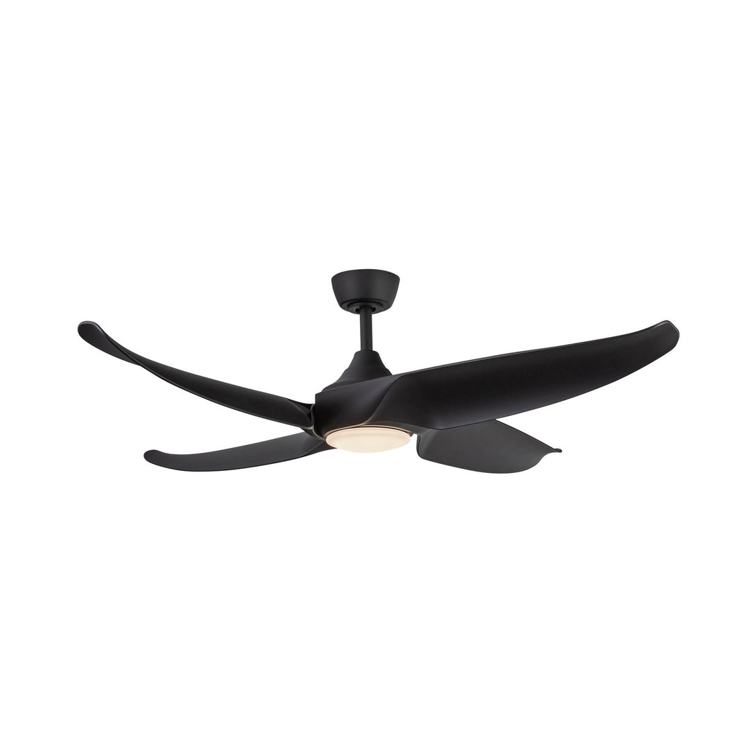 Coronado 56"Ceiling Fan in Matte Black - available from The Lighting Shoppe, trusted by Canadian homeowners