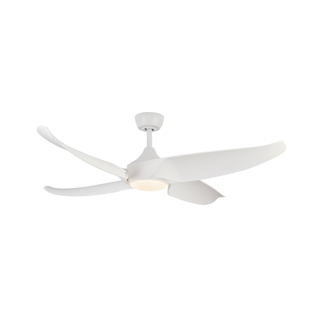 Coronado 56"Ceiling Fan in Matte White - available from The Lighting Shoppe, trusted by Canadian homeowners