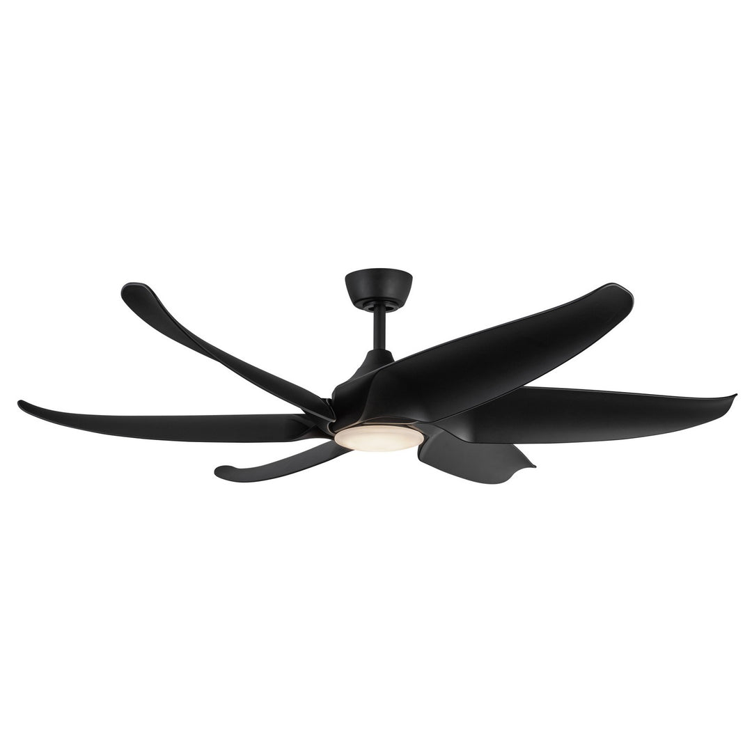 Coronado 60"Ceiling Fan in Matte Black - available from The Lighting Shoppe, trusted by Canadian homeowners