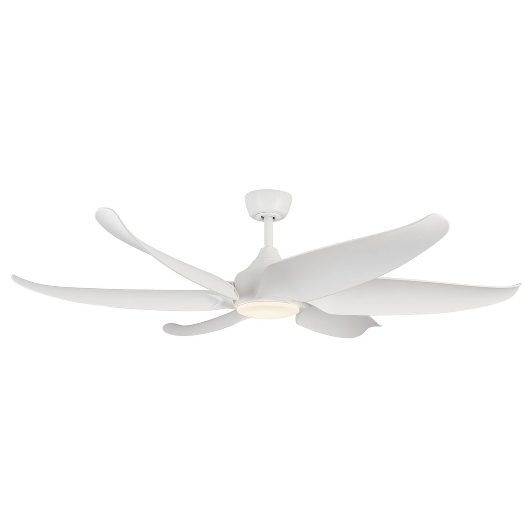 Coronado 60"Ceiling Fan in Matte White - available from The Lighting Shoppe, trusted by Canadian homeowners