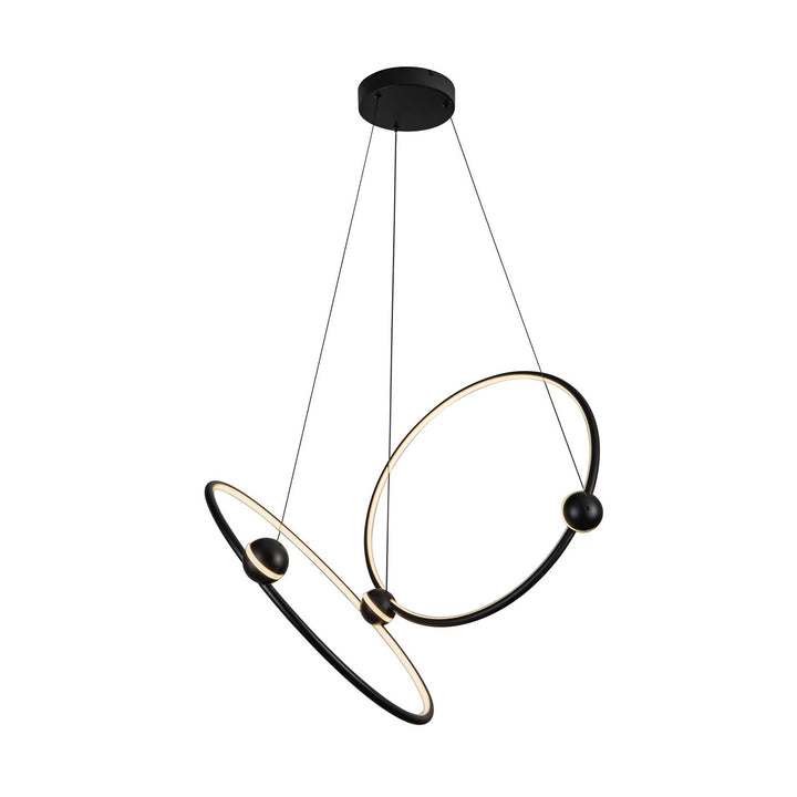 Kuzco Canada - CH17702-BK - LED Chandelier - Isho - Black