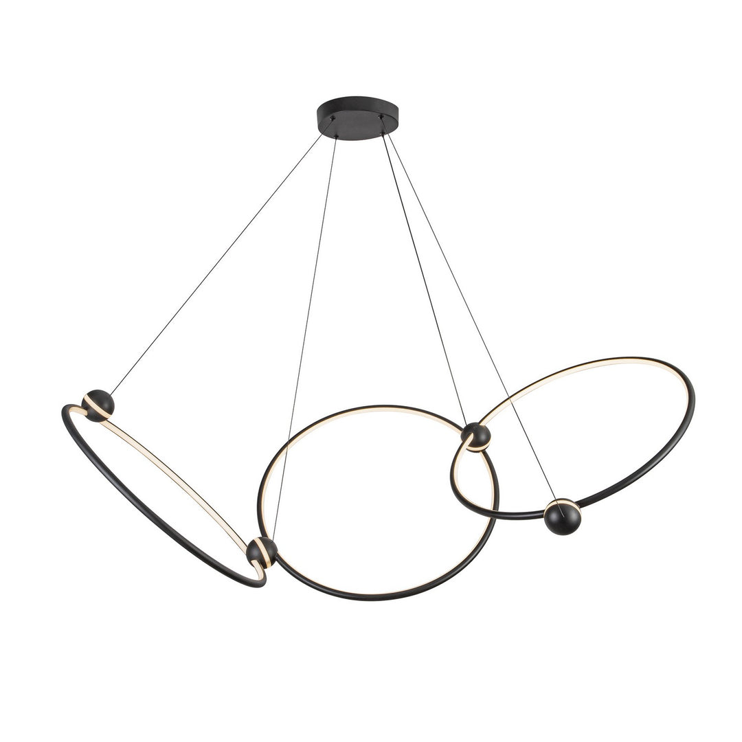 Kuzco Canada - CH17703-BK - LED Chandelier - Isho - Black