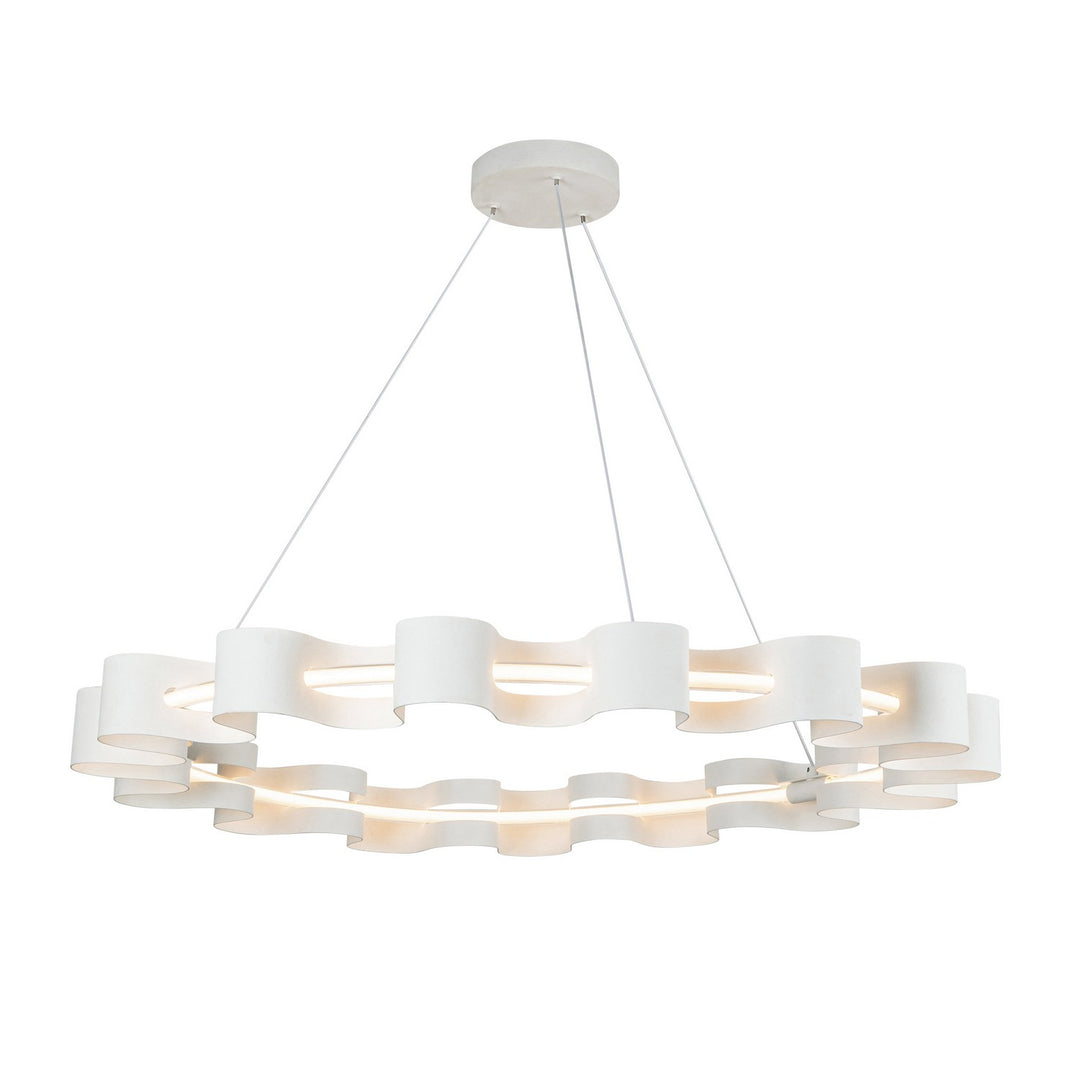 Nami LED Chandelier in Antique White - available from The Lighting Shoppe, trusted by Canadian homeowners